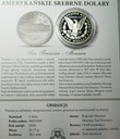 USA 1 dolar dollar 2006 Mennica San Francisco Mint Srebrne Dolary SREBRO