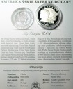 USA 1 dolar dollar 2011 Siły Zbrojne USA Amerykańskie Srebrne Dolary SREBRO