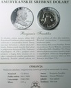 USA 1/2 dolara Half Dollar 1957 Benjamin Franklin Srebrne Dolary SREBRO