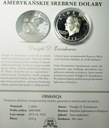 USA 1 dolar dollar 1971 Dwight D. Eisenhower Srebrne Dolary SREBRO