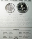 USA 1 dolar dollar 1989 200 lat Kongresu USA Srebrne Dolary SREBRO