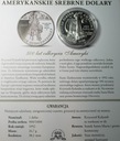 USA 1 dolar dollar 1992 500 lat odkrycia Ameryki Srebrne Dolary SREBRO
