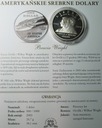USA 1 dolar dollar 2003 Bracia Wright Amerykańskie Srebrne Dolary SREBRO