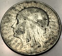 5 zł złotych 1934 Głowa Kobiety Polonia Jadwiga Babka SREBRO