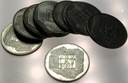LOT zestaw 10 x 200 zł 1974 XXX lat PRL SREBRO