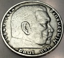 Niemcy 5 marek Reichsmark 1935 Hindenburg D Monachium SREBRO