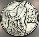5 zł złotych 1959 RYBAK z Rybakiem