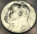 10 zł złotych 1938 Józef Piłsudski SREBRO