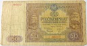 1946 50 zł pięćdziesiąt złotych, seria Ł