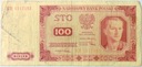 1948 100 zł sto złotych seria KH