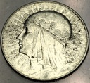 5 zł złotych 1933 Głowa Kobiety Polonia Jadwiga Babka SREBRO