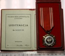Siły Zbrojne W Służbie Ojczyzny BRĄZOWY V Medal Odznaczenie LEGITYMACJA