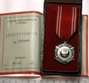 Siły Zbrojne W Służbie Ojczyzny SREBRNY X Medal Odznaczenie LEGITYMACJA
