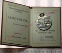 Za Udział w Wojnie Obronnej 1939 PRL Medal Odznaczenie LEGITYMACJA