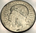 10 zł złotych 1932 Głowa Kobiety Polonia Jadwiga Babka SREBRO