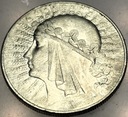 10 zł złotych 1933 Głowa Kobiety Polonia Jadwiga Babka SREBRO