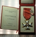 Krzyż KAWALERSKI Order Odrodzenia Polski Polonia Restituta 1944 LEGITYMACJA