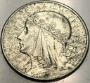 10 zł złotych 1932 Głowa Kobiety Polonia Jadwiga Babka SREBRO