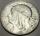10 zł złotych 1933 Głowa Kobiety Polonia Jadwiga Babka SREBRO