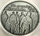 10 zł złotych 2000 GRUDZIEŃ 1970 30 Rocznica Grudnia 70 SREBRO