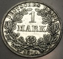 Niemcy 1 marka mark 1914 A SREBRO