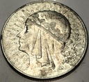 10 zł złotych 1932 Głowa Kobiety Polonia Jadwiga Babka SREBRO