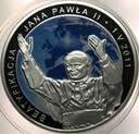 20 zł złotych 2011 Beatyfikacja Jana Pawła II SREBRO