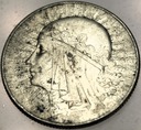 5 zł złotych 1934 Głowa Kobiety Polonia Jadwiga Babka SREBRO
