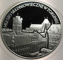 20 zł złotych 2007 TORUŃ Miasto Średniowieczne w Toruniu SREBRO