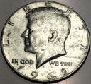 USA 1/2 dolara Half Dollar 1969 D Kennedy JFK Liberty SREBRO