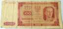 1948 100 zł sto złotych seria GU