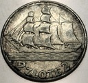 2 zł złote 1936 Żaglowiec SREBRO