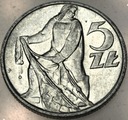 5 zł złotych 1959 RYBAK z Rybakiem
