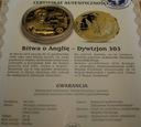 medal Bitwa o Anglię - Dywizjon 303 Polacy w II Wojnie Światowej