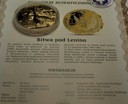 medal Bitwa pod Lenino Polacy w II Wojnie Światowej
