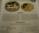 medal Katyń Polacy w II Wojnie Światowej