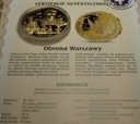 medal Obrona Warszawy Polacy w II Wojnie Światowej