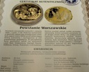 medal Powstanie Warszawskie Polacy w II Wojnie Światowej