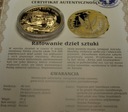 medal Ratowanie dzieł sztuki Polacy w II Wojnie Światowej