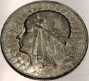 5 zł złotych 1933 Głowa Kobiety Polonia Jadwiga Babka SREBRO
