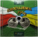 zestaw medale 2012 Euro UEFA Polska Ukraina Mennica