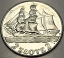 2 zł złote 1936 Żaglowiec SREBRO
