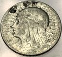 5 zł złotych 1932 Głowa Kobiety Polonia Jadwiga Babka SREBRO