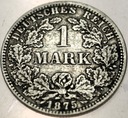 Niemcy 1 marka mark 1875 A SREBRO
