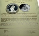 Jan Paweł II Wielki 2008 Jan Paweł II Człowiek który zmienił Świat SREBRO