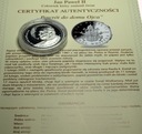 Powrót do domu Ojca 2009 Jan Paweł II Człowiek który zmienił Świat SREBRO