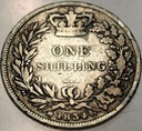 Anglia UK 1 szyling shilling 1834 Jerzy IV George SREBRO