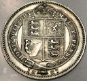 Anglia UK 1 szyling shilling 1887 Victoria Wiktoria SREBRO