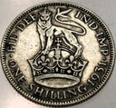 Anglia UK 1 szyling shilling 1931 Jerzy V George SREBRO
