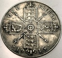Anglia UK floren florin 1915 Jerzy V George SREBRO